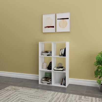 Cubo de Almacenamiento de 6 Compartimientos  