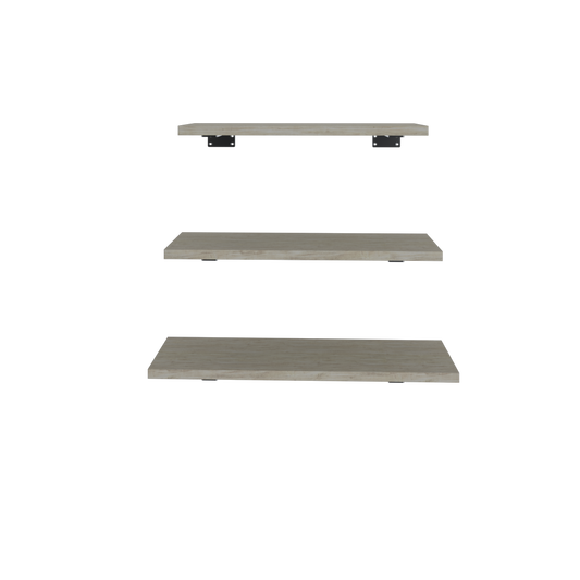 Estante Flotante con Soportes – Juego de 3  