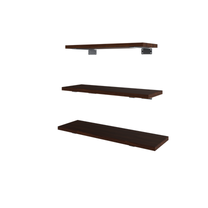 Estante flotante con soportes MYSRTA0916010 Marrón Medio - vista 4