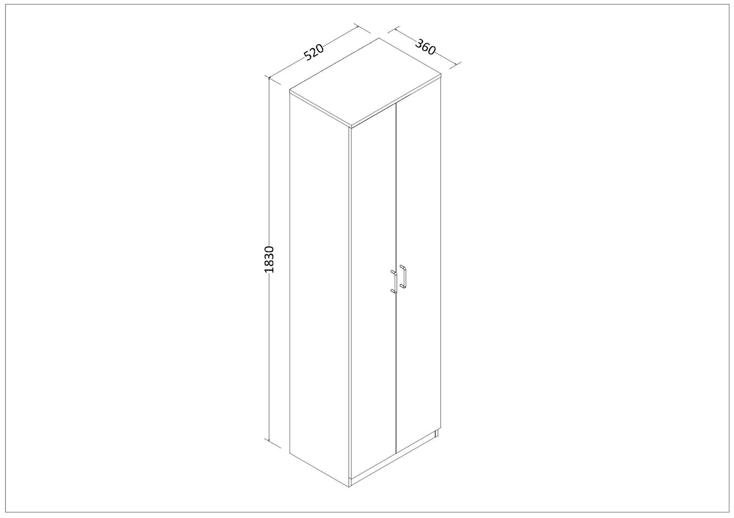 Gabinetes de Doble Puerta  