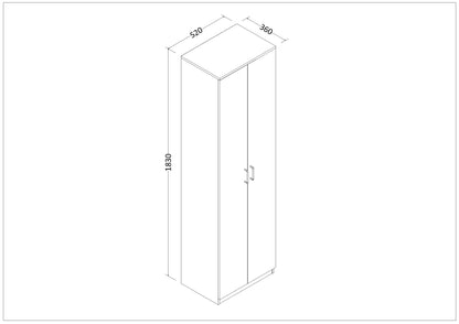 Gabinetes de Doble Puerta  