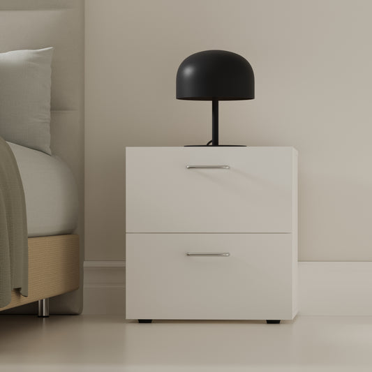 Mesita de Noche con Cajones  