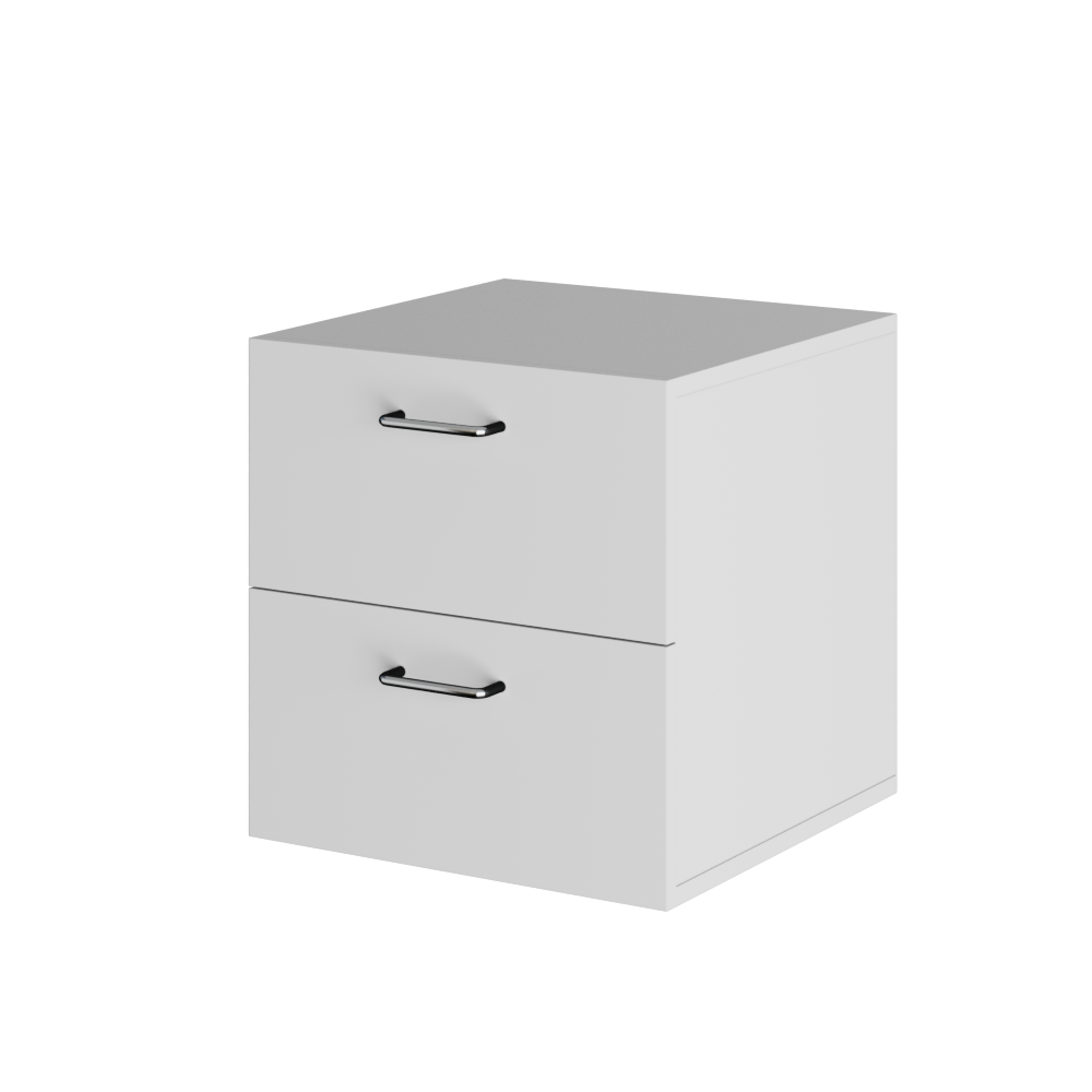 Mesita de Noche con Cajones  