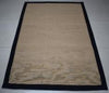 Alfombra de Yute con Borde Negro IC18797 Negro
