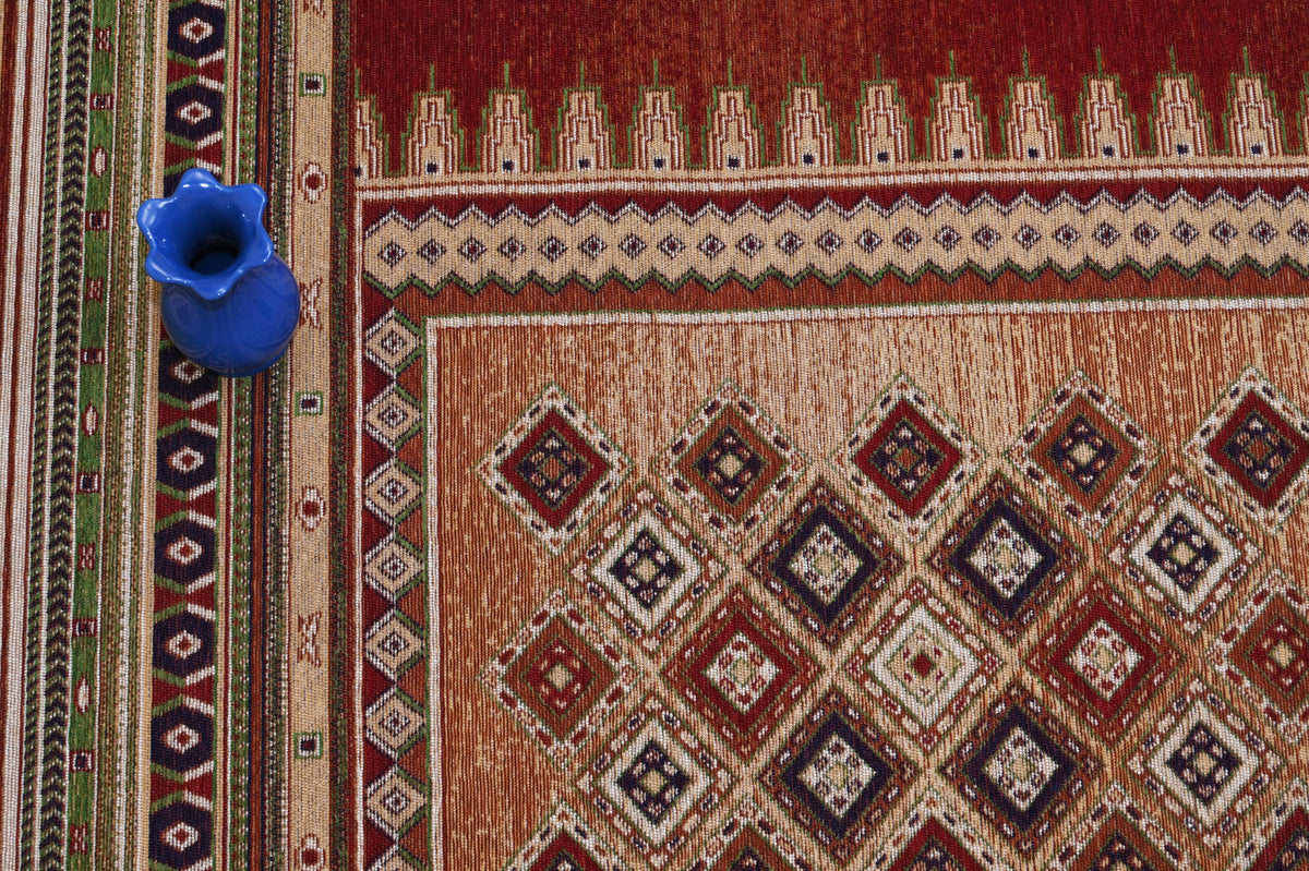 Alfombra Tejida Jacquard RAC47 Multicolor