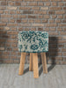 Vista del taburete jacquard RAC7C Azul