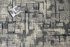 Alfombra moderna SAS23 beige y gris con textura