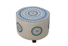 Stool with Floor Cushion & Pillow Set