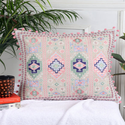 Stool with Floor Cushion & Pillow Set