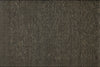 Alfombra de Yute y Algodón con Patrón de Diamante y Borde IC17879 Negro