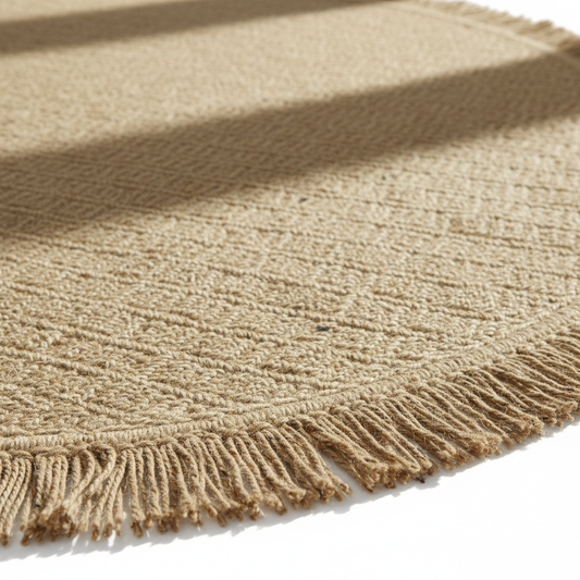 Close-up – Fringe & Weave Detail