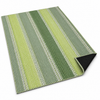 Alfombra kilim de algodón azul con base antideslizante IC13806