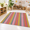 Alfombra Kilim de Algodón Con Base Antideslizante IC12325 Multicolor