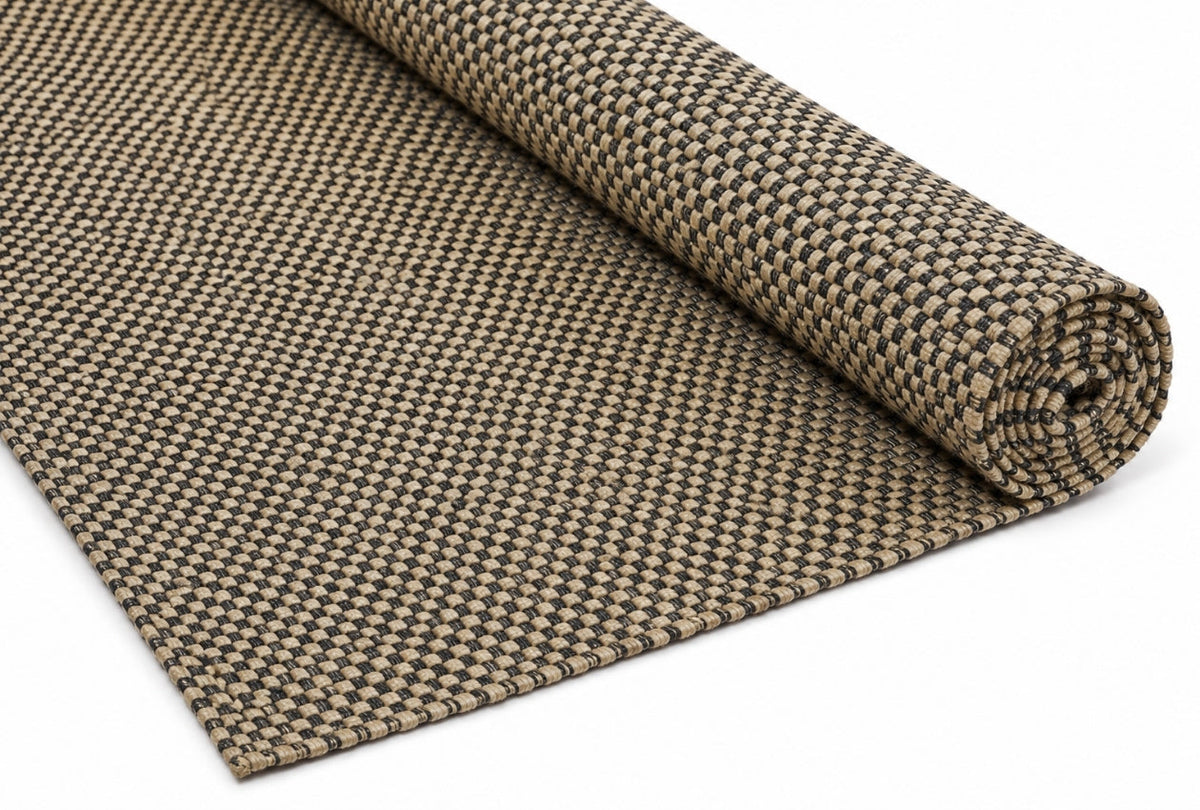 Alfombra de Yute IC14544 grises/plateado - vista 2