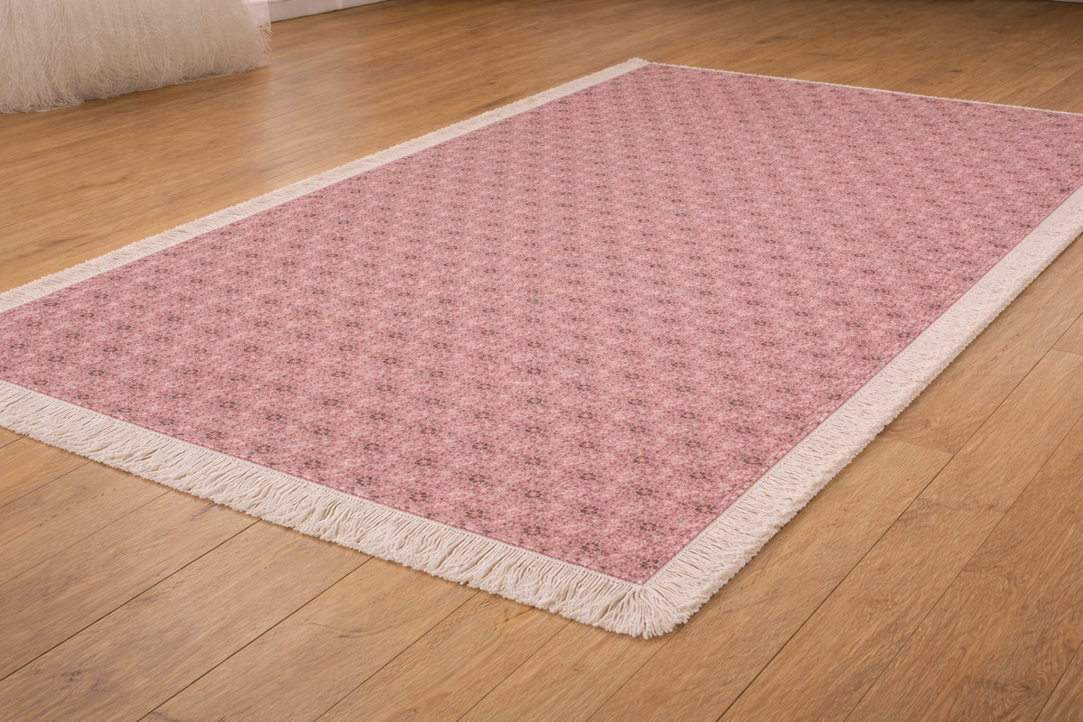 Alfombra Dhurrie IC17069 rojo - vista 3