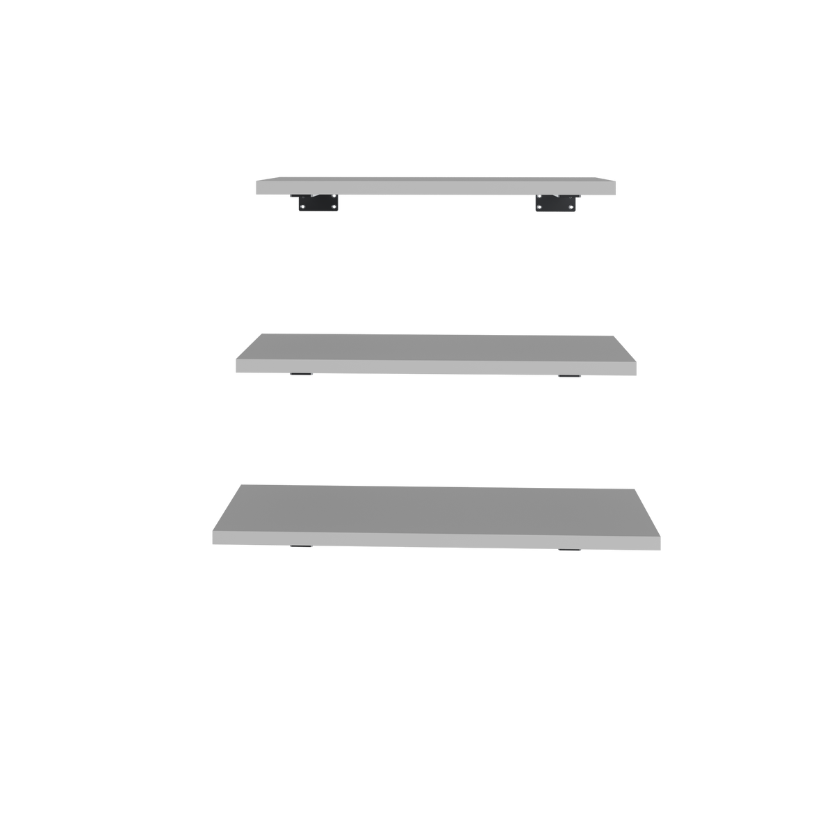 Estante flotante con soportes MYSRTA0922091 Blanco Solar - vista 2