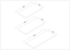 Estante flotante con soportes MYSRTA0922091 Blanco Solar - vista 5