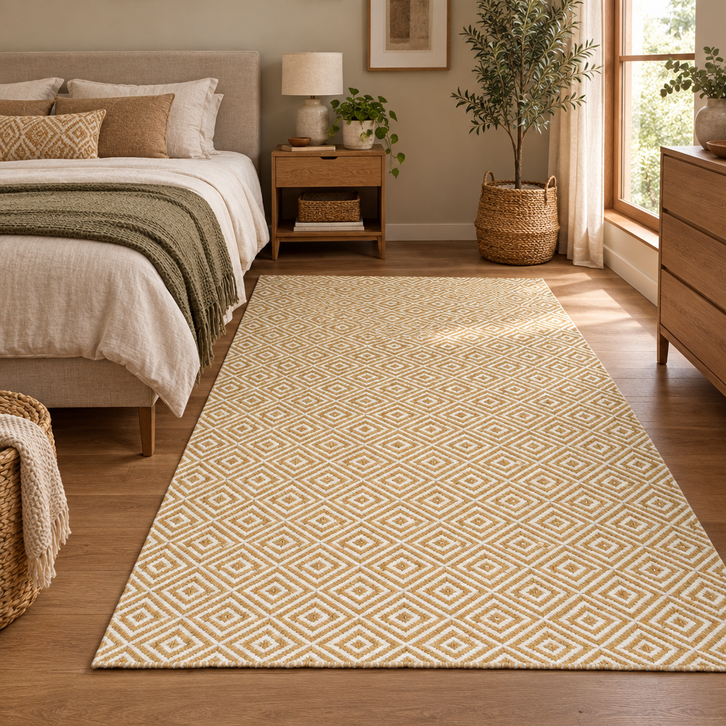 Wide bedroom application view